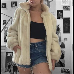 Vintage 80s Jordache Faux Fur Jacket✨
